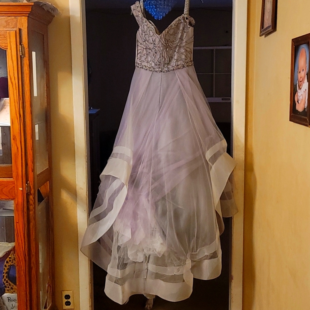 It's a prom dress that I wore once and don't have a reason to wear again